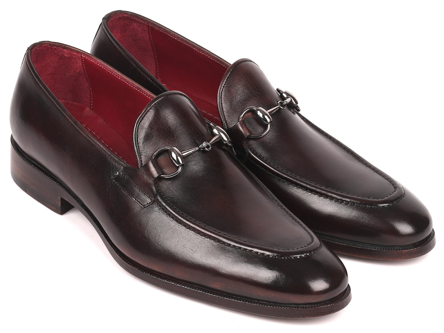 Paul Parkman Men's Brown Horsebit Loafers
– WKshoes
