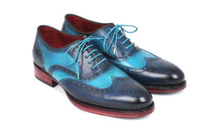 Artistry in Every Step: Hand-Painted Men's Oxford Dress Shoes!