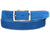 PAUL PARKMAN Men's Blue Suede Belt (ID#B06-BLU) - WKshoes