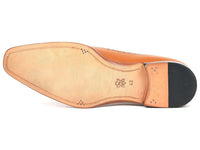 Paul Parkman Dual Tone Wingtip Derby Shoes Cognac & Cream (ID#924CC55) - WKshoes
