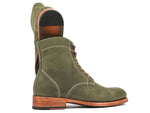 Paul Parkman Men's Boots Green Nubuck (824NGR33) - WKshoes