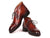 Paul Parkman Men's Cap Toe Chukka Boots Brown (ID#144BRW68) - WKshoes