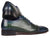 Paul Parkman Men's Cap-Toe Oxfords Blue & Green (ID#078-BLU-GRN) - WKshoes