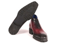 Paul Parkman Men's Ankle Boots Bordeaux Burnished (ID#791BRD13) - WKshoes