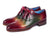 Paul Parkman Men's Captoe Oxfords Multicolor (ID#1744-MLT) - WKshoes