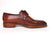 Paul Parkman Goodyear Welted Square Toe Apron Derby Shoes Brown (ID#322A7) - WKshoes