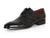 Paul Parkman Men's Anthracite Black Derby Shoes (ID#054F-ANTBLK) - WKshoes