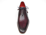 Paul Parkman Men's Plain Toe Oxfords Purple Shoes (ID#019-PURP) - WKshoes