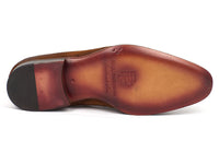 Paul Parkman Men's Tassel Loafer Brown Antique Suede Shoes (ID#TAB32FG) - WKshoes