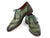 Paul Parkman Men's Green Calfskin Oxfords (ID#K78-GRN) - WKshoes