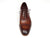Paul Parkman Men's Captoe Oxfords Brown Hand Painted Shoes (ID#077-BRW) - WKshoes