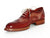 Paul Parkman Men's Wingtip Oxfords Bordeaux & Camel (ID#027B) - WKshoes