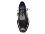 Paul Parkman Men's Plain Toe Oxfords Whole-cut Black (ID#025-BLK) - WKshoes