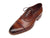 Paul Parkman Men's Captoe Oxfords Brown Hand Painted Shoes (ID#077-BRW) - WKshoes