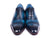 Paul Parkman Men's Captoe Oxfords Blue & Turquoise (ID#1744-BTQ) - WKshoes