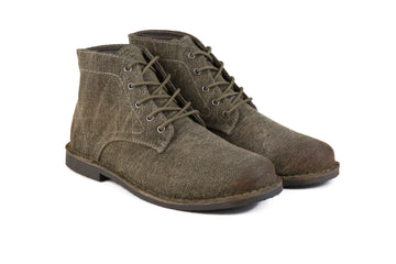 Hound and Hammer Mens Brown Vegan Boots