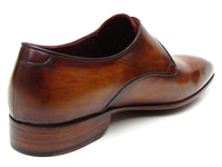 Paul Parkman Men's Single Monkstraps Brown Leather - WKshoes
