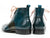 Paul Parkman Wingtip Ankle Boots Dual Tone Green & Blue (ID#PT777GRN) - WKshoes