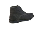 Charcoal vegan boots - WKshoes