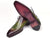 Paul Parkman Side Lace Oxfords Green & Bordeaux (ID#885F74) - WKshoes