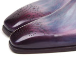 Paul Parkman Side Lace Oxfords Purple (ID#901F89) - WKshoes
