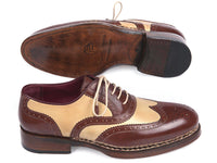 Paul Parkman Triple Leather Sole Goodyear Welted Wingtip Brogues (ID#095BEJ) - WKshoes