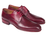 Paul Parkman Burgundy Hand Painted Derby Shoes (ID#633BRD72) - WKshoes