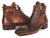 Paul Parkman Crocodile Textured Zipper Boots - WKshoes
