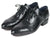 Paul Parkman Handmade Lace-Up Casual Shoes For Men Black (ID#84654-BLK) - WKshoes