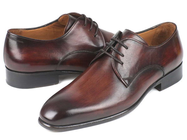 Paul Parkman Antique Brown Derby Shoes - WKshoes