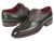 Paul Parkman Goodyear Welted Oxfords Brown & Green (ID#BW926GR) - WKshoes