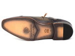 Paul Parkman Men's Captoe Oxfords Gray (ID#024-GRAY) - WKshoes