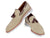 Paul Parkman Men's Smart Casual Tassel Loafers Beige Suede (ID#181-BEI-SD) - WKshoes