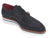 Paul Parkman Men's Smart Casual Monkstrap Shoes Navy Suede (ID#189-NVY-SD) - WKshoes