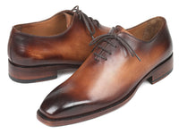 Paul Parkman Men's Wholecut Oxfords Brown Leather (ID#3222-BRW) - WKshoes