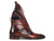 Paul Parkman Triple Monkstrap Boots Brown Leather (ID#88951-BRW) - WKshoes