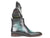 Paul Parkman Turquoise Burnished Side Zipper Boots - WKshoes