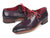 Paul Parkman Purple Leather Oxfords Side Hand-Sewn (ID#018-PRP) - WKshoes