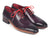 Paul Parkman Purple Leather Oxfords Side Hand-Sewn (ID#018-PRP) - WKshoes
