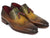 Paul Parkman Men's Wingtip Tassel Loafers Green (ID#WL34-GRN) - WKshoes