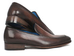 Paul Parkman Perforated Leather Loafers Brown (ID#874-BRW) - WKshoes