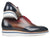 Paul Parkman Men's Smart Casual Wingtip Oxfords Multi-color (ID#187-MIX-NVY) - WKshoes
