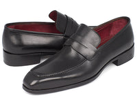 Paul Parkman Men's Penny Loafer Black Calfskin (ID#10BLK29) - WKshoes
