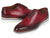 Paul Parkman Men's Smart Casual Wingtip Oxfords Bordeaux (ID#188-BRD) - WKshoes