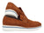 Paul Parkman Men's Smart Casual Penny Loafers Camel Suede (ID#180-CML-SD) - WKshoes