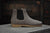Suede Chelsea Boots, Grey - WKshoes