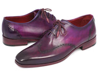 Paul Parkman Men's Purple Wingtip Oxfords - WKshoes