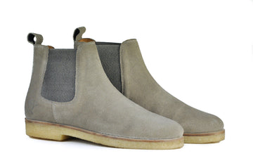 Hound and Hammer Suede Chelsea Boots, Khaki