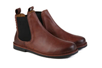 Hound and Hammer Men's Leather Oxblood Chelsea Boots, Men's Fashion - Men's Shoes - Men's Boots Men's Fashion - Men's Shoes - Men's Boots