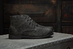 Charcoal vegan boots - WKshoes